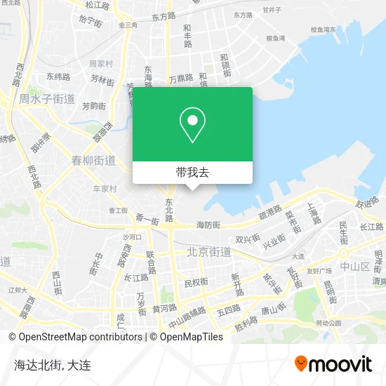 海达北街地图