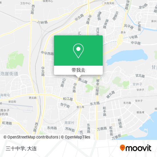 三十中学地图