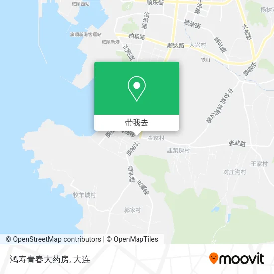 鸿寿青春大药房地图