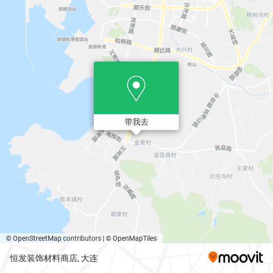 恒发装饰材料商店地图