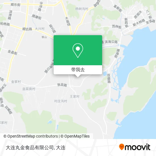 大连丸金食品有限公司地图