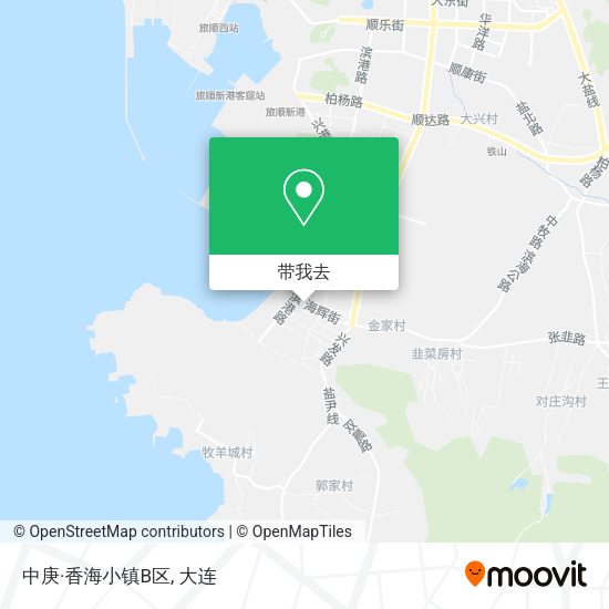 中庚·香海小镇B区地图