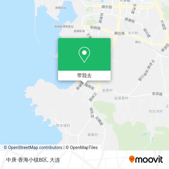 中庚·香海小镇B区地图