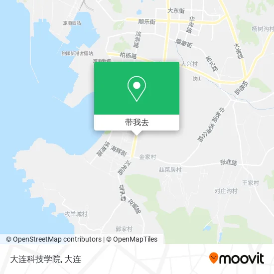 大连科技学院地图