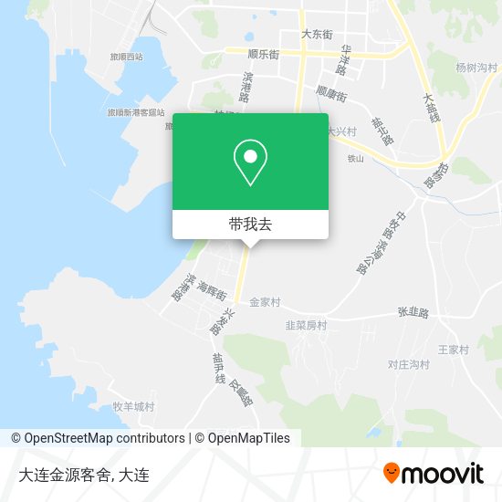 大连金源客舍地图
