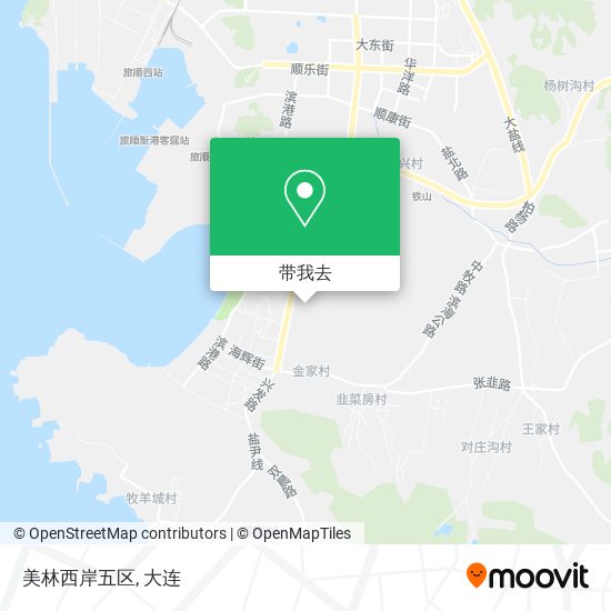 美林西岸五区地图
