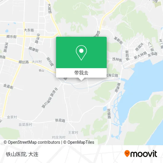 铁山医院地图