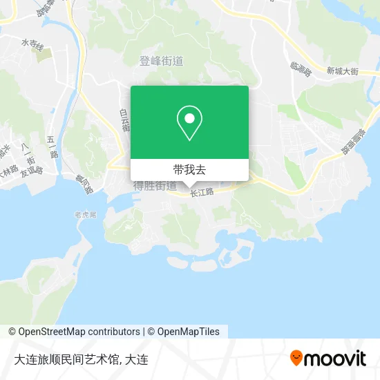 大连旅顺民间艺术馆地图