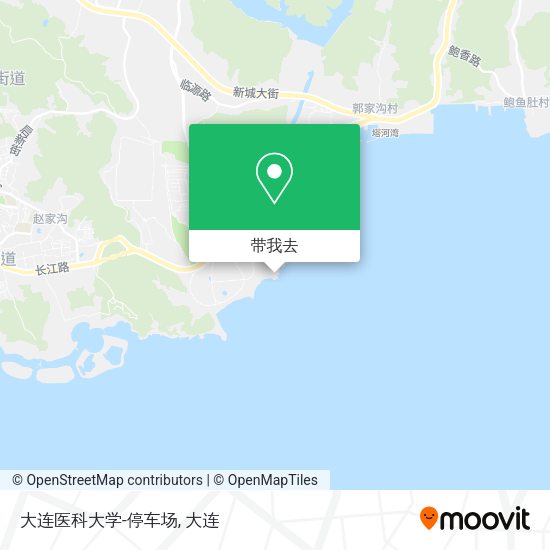 大连医科大学-停车场地图