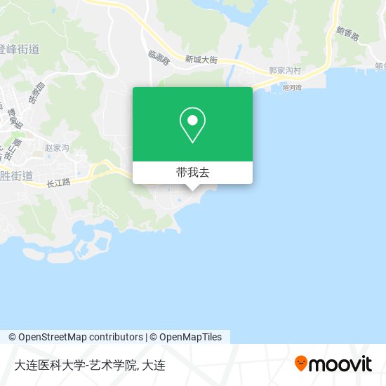 大连医科大学-艺术学院地图