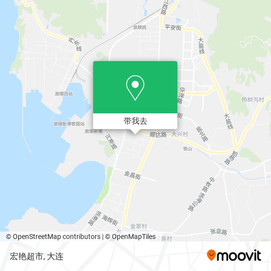 宏艳超市地图
