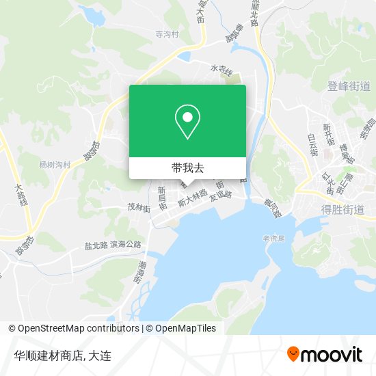 华顺建材商店地图