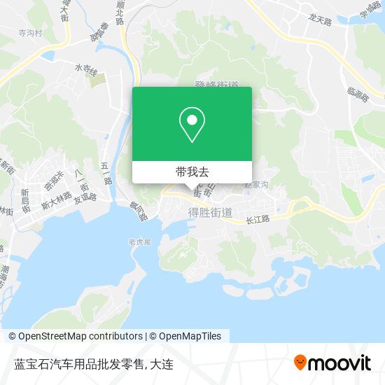 蓝宝石汽车用品批发零售地图