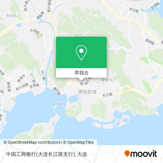 中国工商银行(大连长江路支行)地图