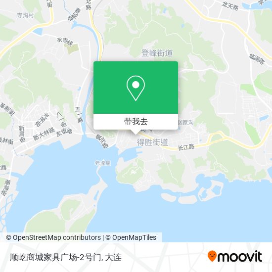 顺屹商城家具广场-2号门地图