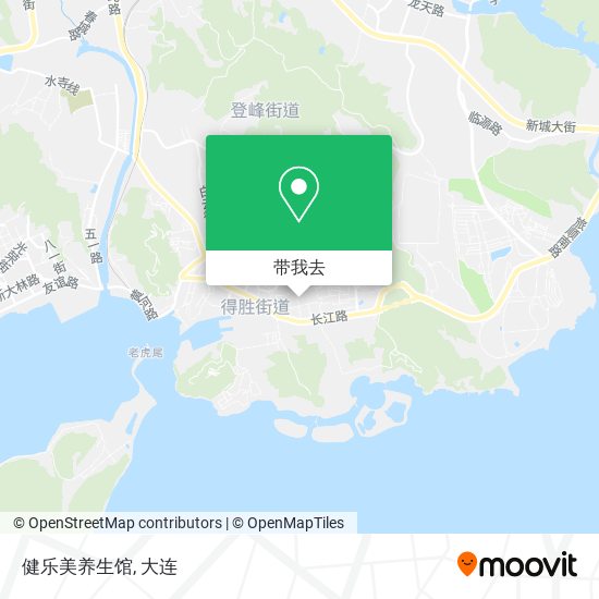 健乐美养生馆地图