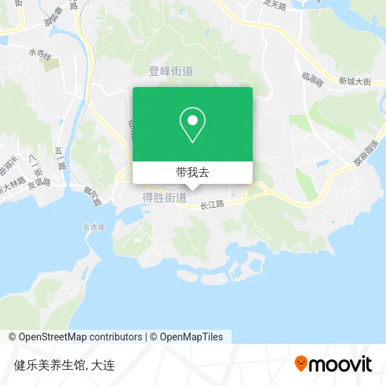 健乐美养生馆地图