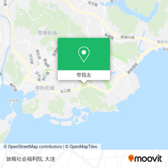 旅顺社会福利院地图