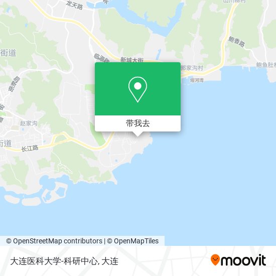大连医科大学-科研中心地图