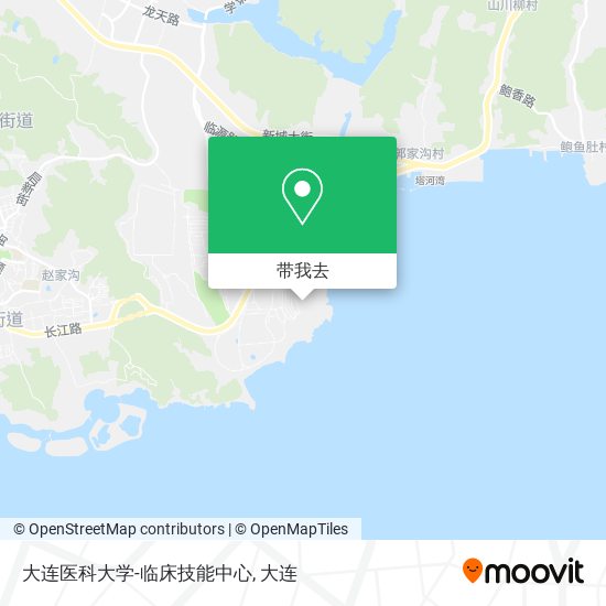 大连医科大学-临床技能中心地图