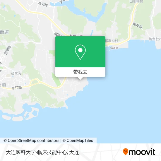 大连医科大学-临床技能中心地图