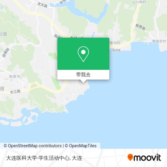 大连医科大学-学生活动中心地图