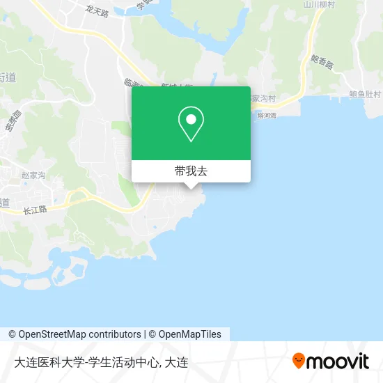 大连医科大学-学生活动中心地图