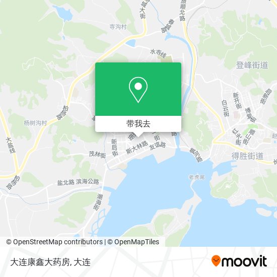 大连康鑫大药房地图