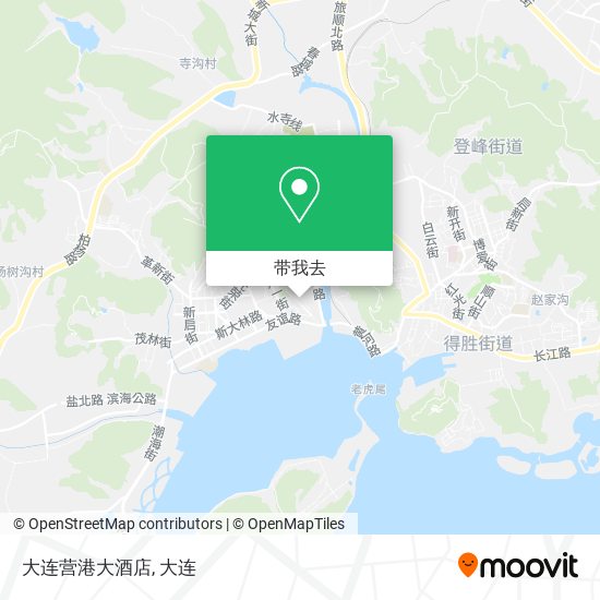 大连营港大酒店地图