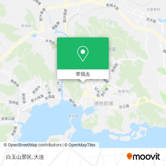 白玉山景区地图