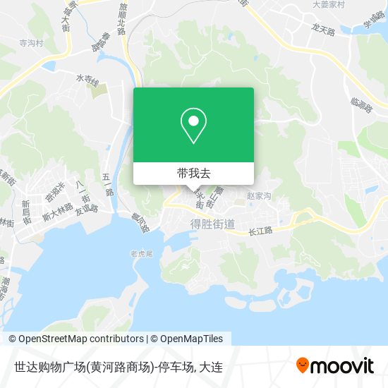 世达购物广场(黄河路商场)-停车场地图