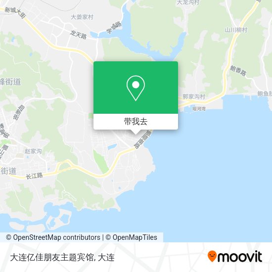 大连亿佳朋友主题宾馆地图