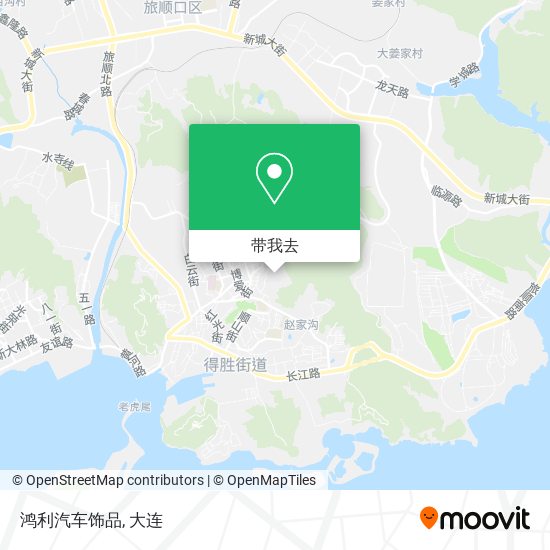 鸿利汽车饰品地图