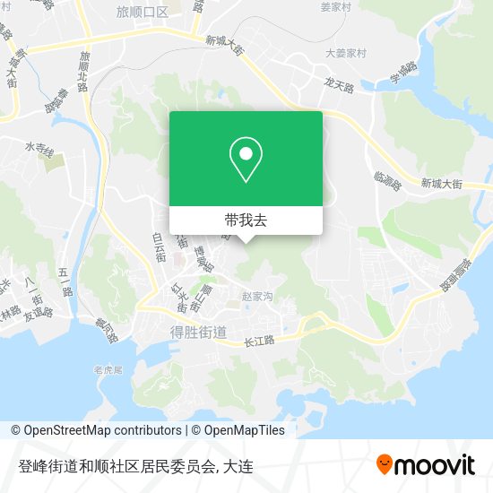 登峰街道和顺社区居民委员会地图