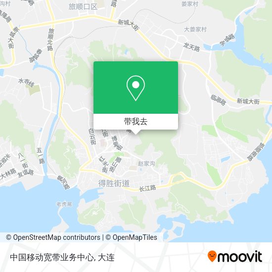 中国移动宽带业务中心地图