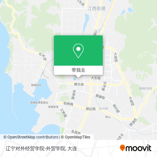 辽宁对外经贸学院-外贸学院地图