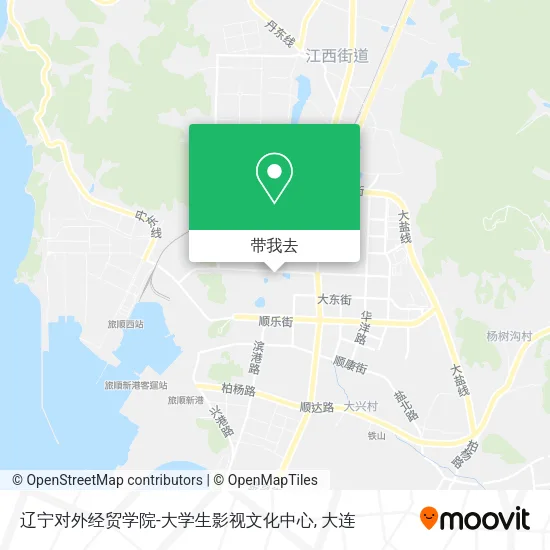 辽宁对外经贸学院-大学生影视文化中心地图