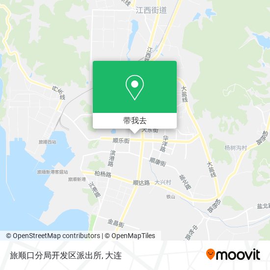 旅顺口分局开发区派出所地图