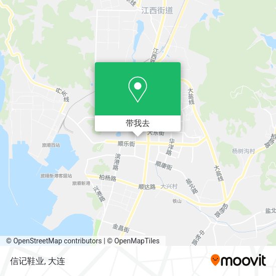 信记鞋业地图