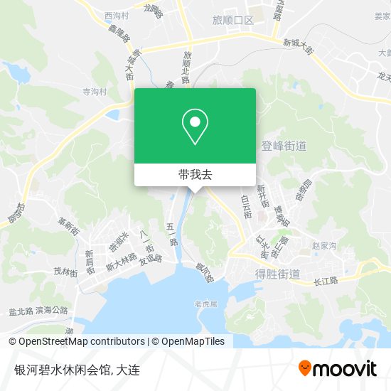 银河碧水休闲会馆地图
