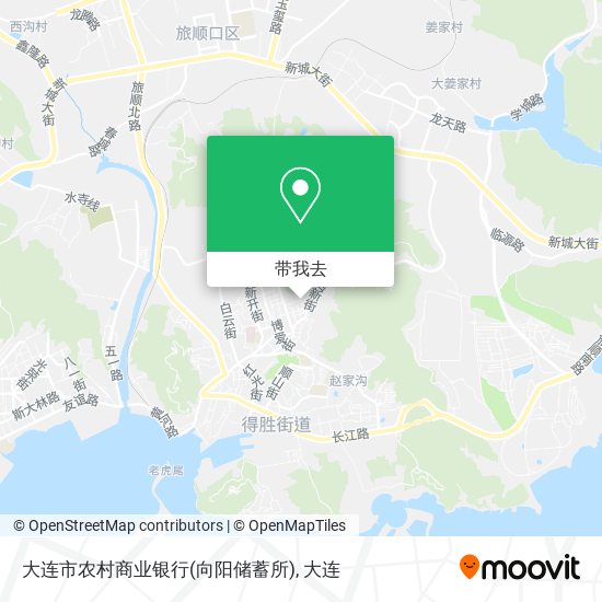 大连市农村商业银行(向阳储蓄所)地图