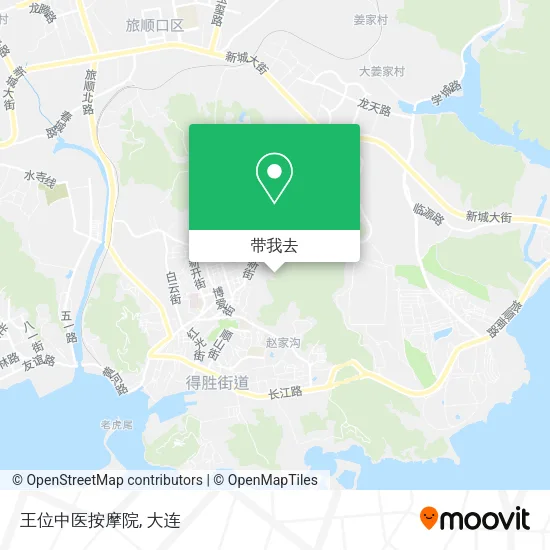 王位中医按摩院地图