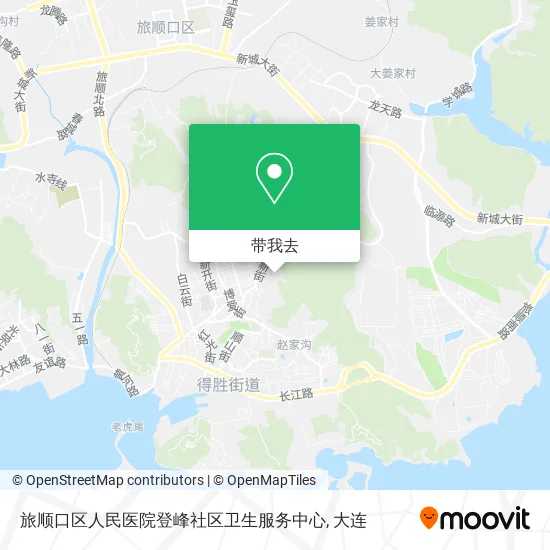 旅顺口区人民医院登峰社区卫生服务中心地图
