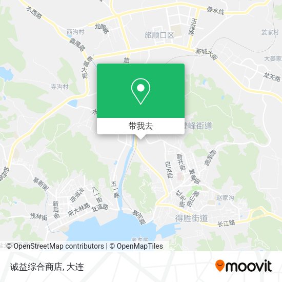 诚益综合商店地图