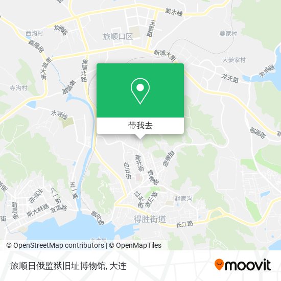旅顺日俄监狱旧址博物馆地图