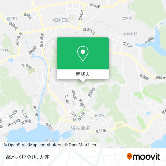 馨雅水疗会所地图