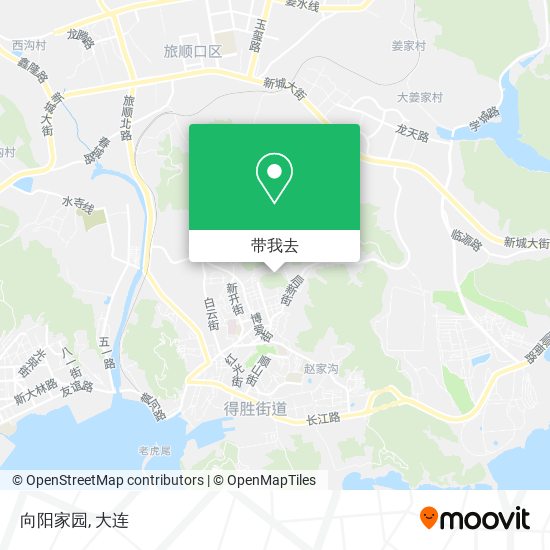 向阳家园地图