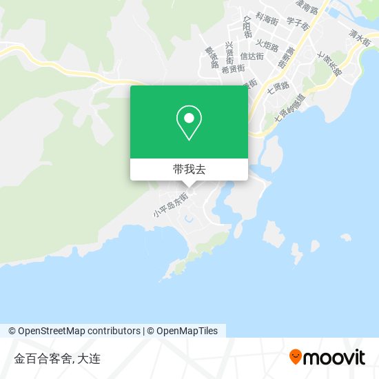金百合客舍地图