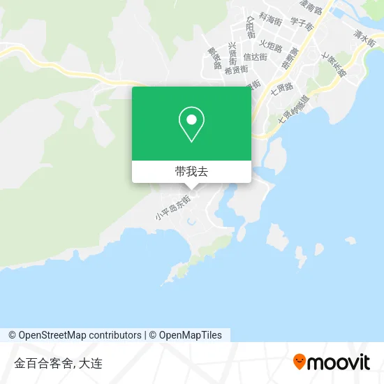 金百合客舍地图