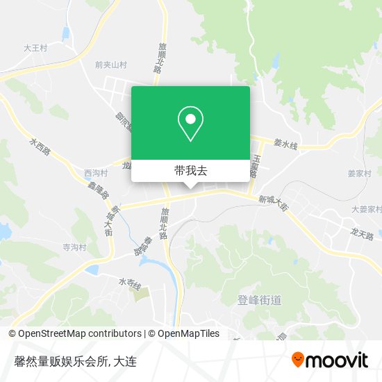 馨然量贩娱乐会所地图